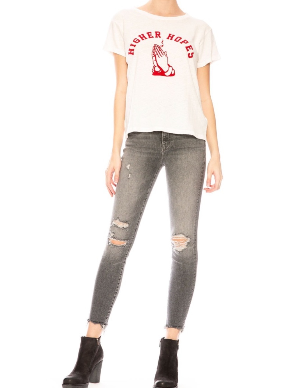 Mother Denim jeans The Swooner Ankle Chew - Scene of the Crime - 24